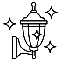 Éclairage extérieuwebp
